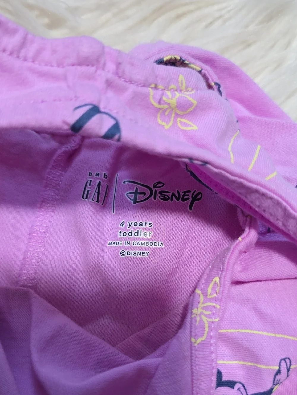 (2) EUC Baby Gap Disney Minnie dresses - 4 years